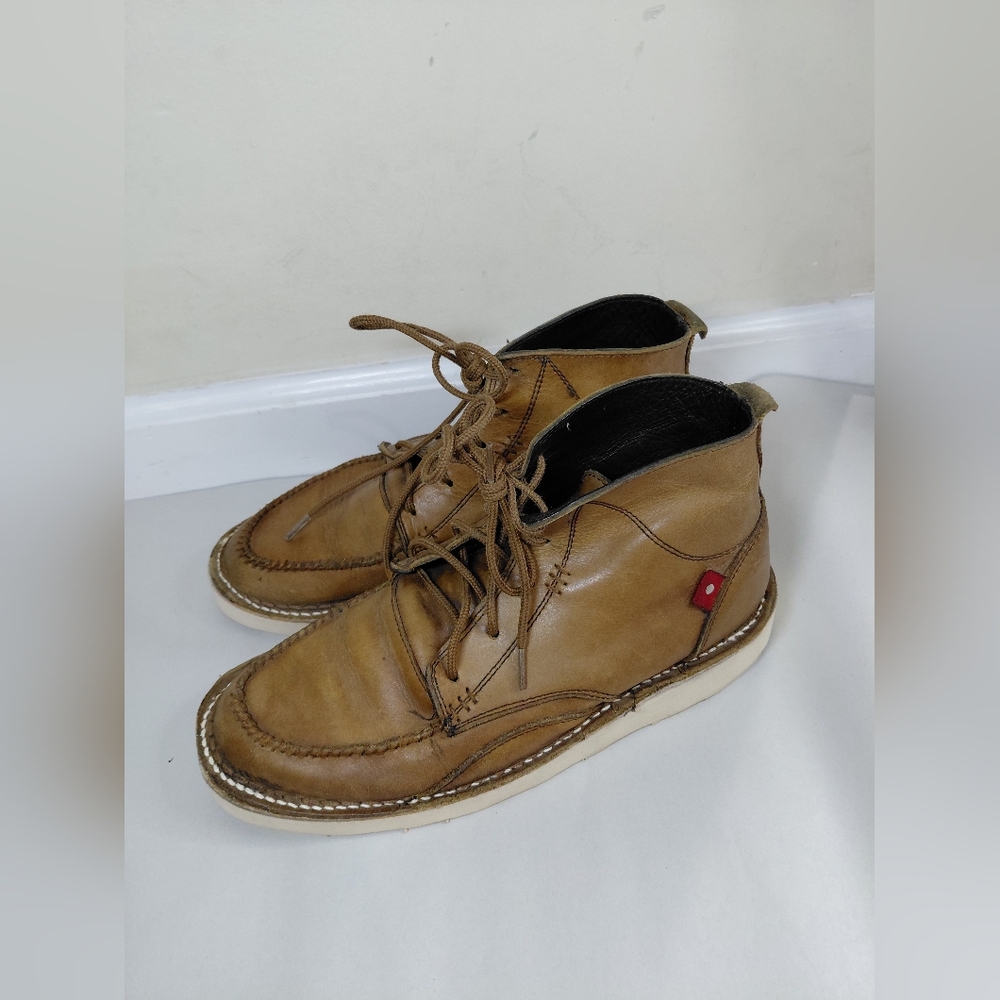 Oliberte Women's Size 39/8 Us  Tan Leather Shoes